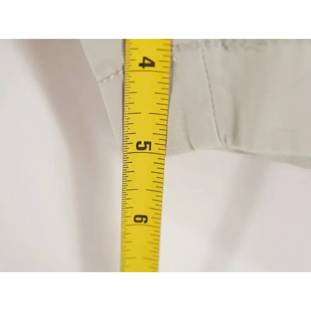 J. Crew Portsider NWT Stretch Chino Shorts Men's Size 35 Off White 5